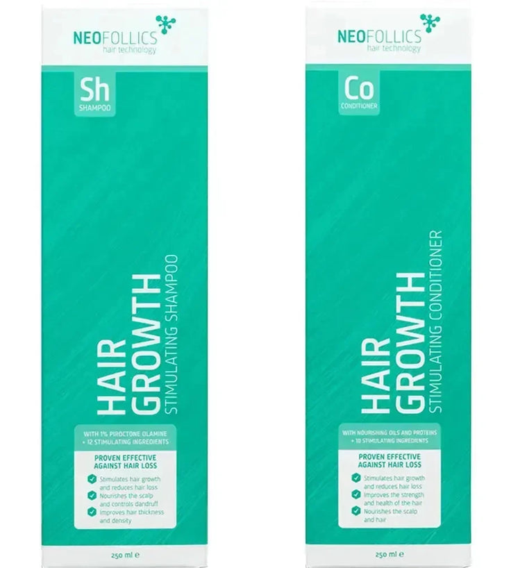 Neofollics haargroei shampoo + conditioner (250 ml) - Hairgivers