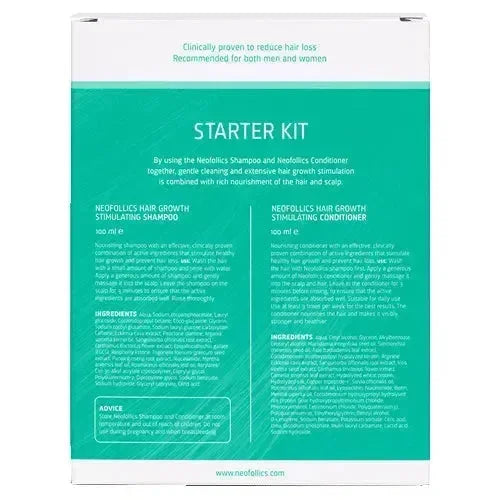 Neofollics haargroei shampoo + conditioner starter kit - Hairgivers