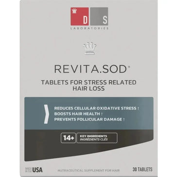 Revita.SOD tablets tegen haaruitval door stress (1 mnd) Revita.SOD tablets tegen haaruitval door stress (1 mnd) - Hairgivers