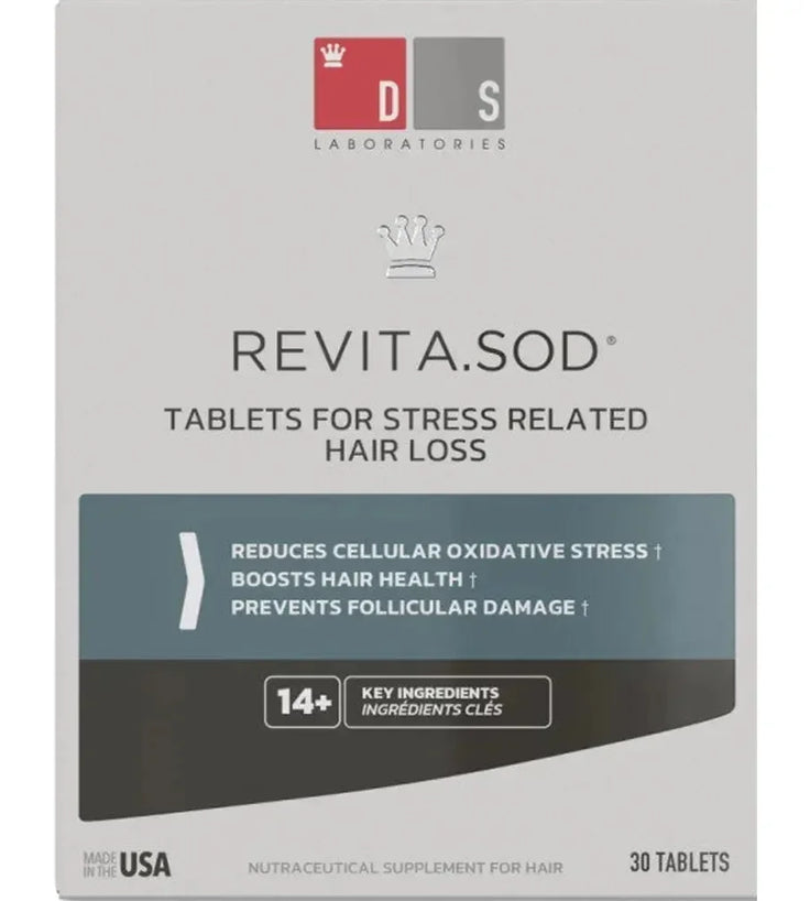 Revita.SOD tablets tegen haaruitval door stress (1 mnd) - Hairgivers