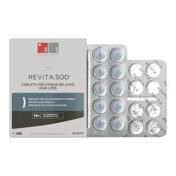 Revita.SOD tablets tegen haaruitval door stress (1 mnd) Revita.SOD tablets tegen haaruitval door stress (1 mnd) - Hairgivers
