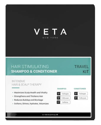 Veta shampoo + conditioner reisverpakking Veta shampoo + conditioner reisverpakking - Hairgivers