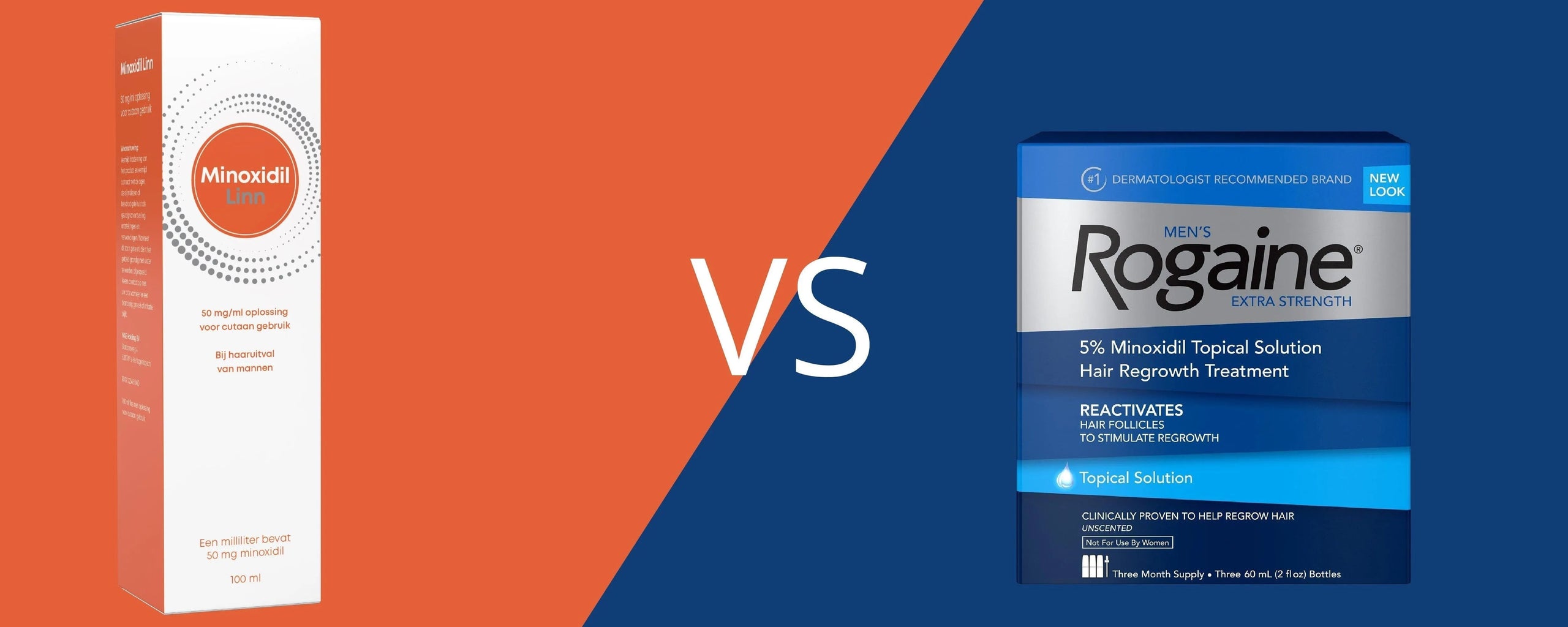 Rogaine versus Linn Minoxidil