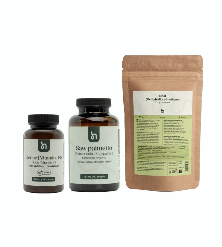 Hairgivers supplementen pakket