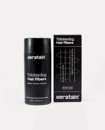 3x Keratain haarvezels + gratis Keratain pommade - Donkerblond (25 gr) - Hairgivers
