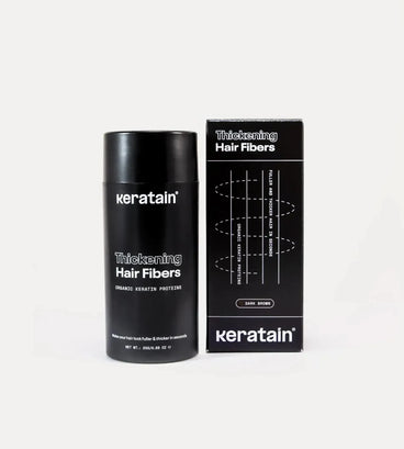 3x Keratain haarvezels + gratis Keratain pommade - Donkerbruin (25 gr) - Hairgivers