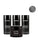 3x Keratain haarvezels + gratis Keratain pommade - Grijs (25 gr) - Hairgivers