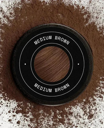 3x Keratain haarvezels + gratis Keratain pommade - Medium bruin (25 gr) - Hairgivers