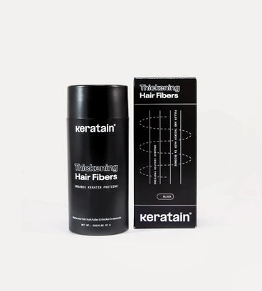 3x Keratain haarvezels + gratis Keratain pommade - Zwart (25 gr) - Hairgivers