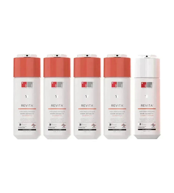 4x Revita shampoo (205 ml) + gratis conditioner - Hairgivers