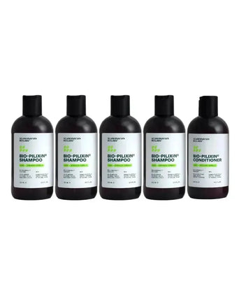 4x Scandinavian Biolabs shampoo (man) + gratis conditioner - Hairgivers