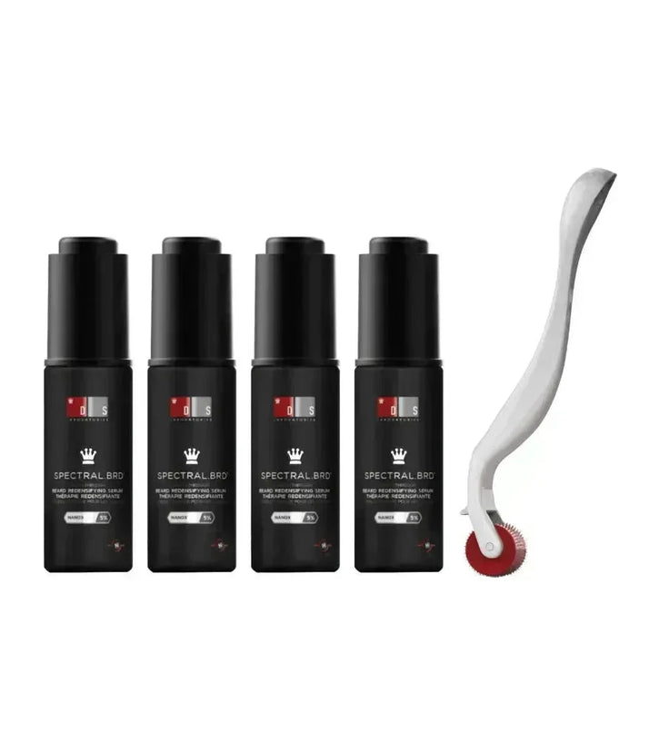 4x Spectral.BRD serum + gratis baardroller - Hairgivers