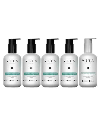 4x Veta shampoo + gratis conditioner - Hairgivers