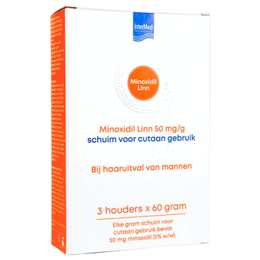 Linn Minoxidil 5% foam 3-pack (3x60 gr)