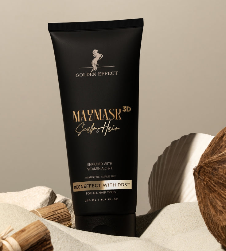 Golden Effect Serum + Mask + Scrub (droge hoofdhuid)