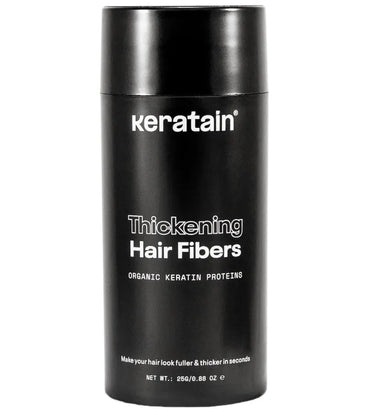 Keratain haarvezels - Zwart (25 gr)