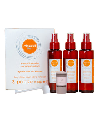 Linn Minoxidil 5% lotion 3-pack (3x100 ml)