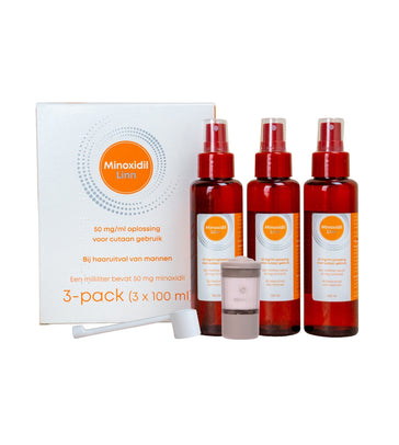 Linn Minoxidil 5% lotion 3-pack (3x100 ml)
