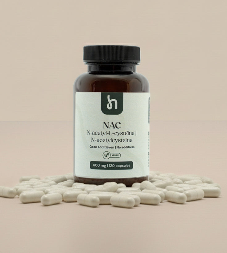 Hairgivers NAC supplement 600 mg | 240 capsules (N-Acetyl-L-Cysteïne)