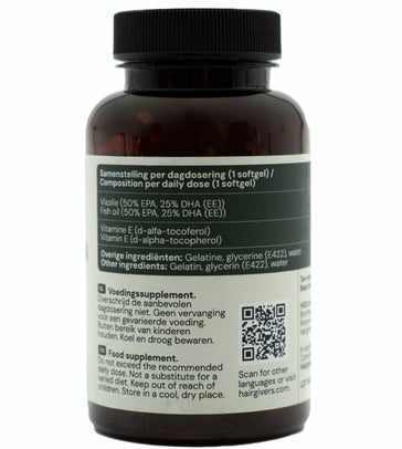 Omega 3 voorkant 60 capsules