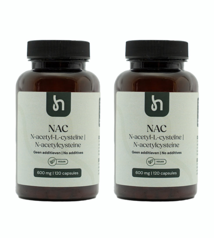 Hairgivers NAC supplement 600 mg | 240 capsules (N-Acetyl-L-Cysteïne)