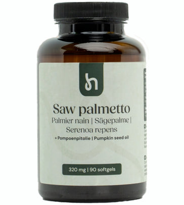 Hairgivers Saw palmetto supplement 320 mg | 90 capsules (Zaagbladpalm) Hairgivers Saw palmetto supplement 320 mg | 90 capsules (Zaagbladpalm)
