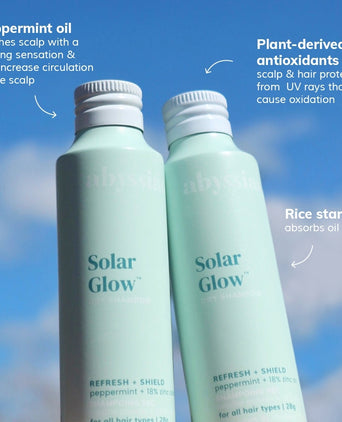 Abyssian Solar Glow Dry Shampoo droogshampoo (28 gr)
