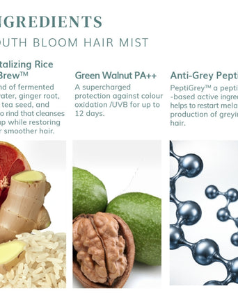 Abyssian Youth Bloom Hair Mist sea salt spray (225 ml)