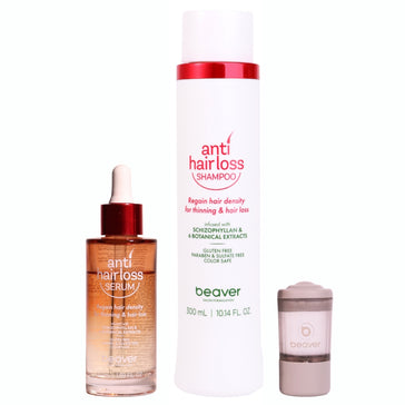 Beaver Anti-Hair Loss Shampoo + Serum + Applicator