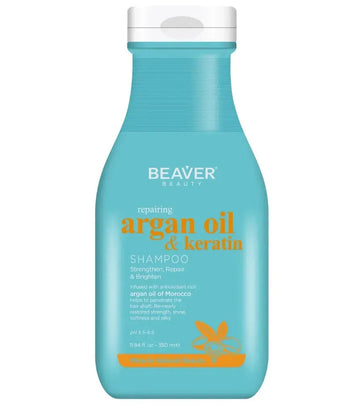 Beaver Argan Oil shampoo + conditioner + masker Beaver Argan Oil & Keratin repairing behandeling - Hairgivers