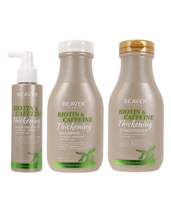 Beaver Biotin & Caffeine thickening scalp behandeling - Hairgivers