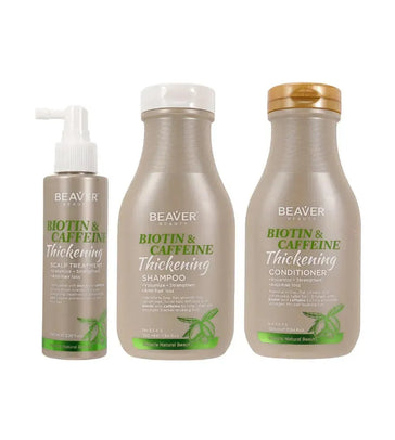 Beaver Biotin & Caffeine thickening scalp behandeling - Hairgivers