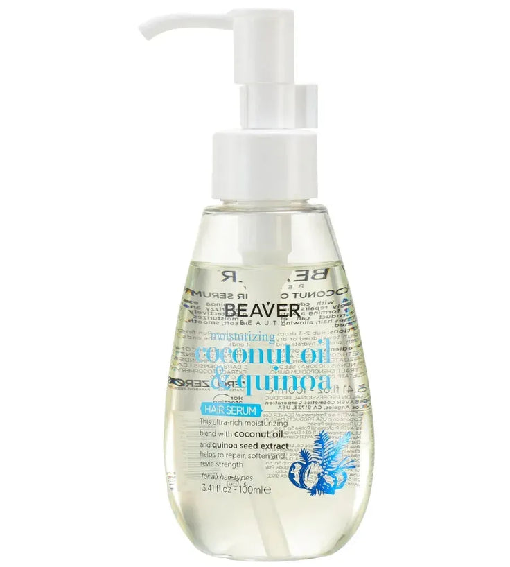 Beaver Coconut Oil & Quinoa moisturizing haarserum (100 ml) - Hairgivers