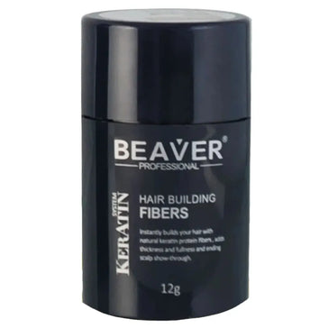 Beaver keratine haarvezels - Zwart (12 gr) - Hairgivers