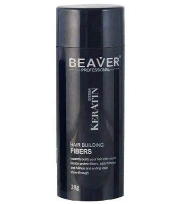 Beaver keratine haarvezels - Zwart (28 gr) - Hairgivers