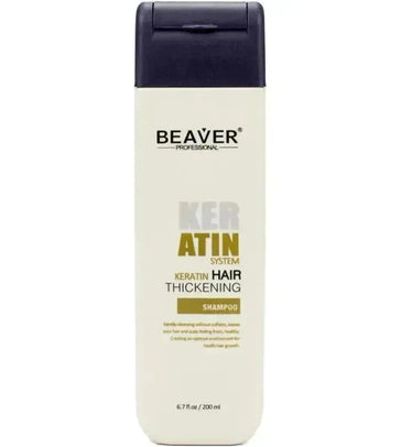 Beaver keratine shampoo (200ml) - Hairgivers