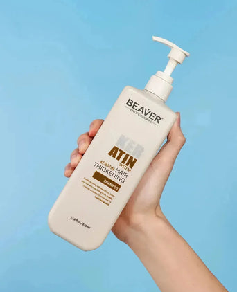 Beaver keratine shampoo (410ml) - Hairgivers