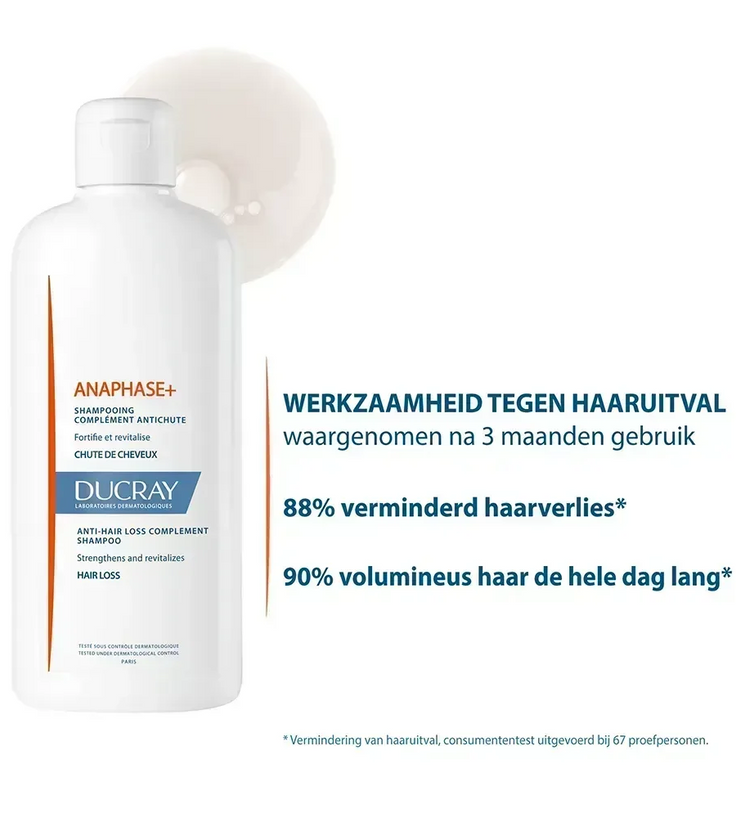 Ducray Anaphase+ shampoo (400 ml) - Hairgivers