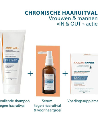 Ducray haaruitval behandeling (chronische haaruitval) - Hairgivers