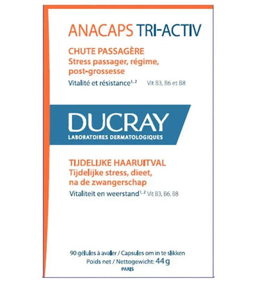 Ducray haaruitval behandeling (tijdelijke haaruitval) - Hairgivers
