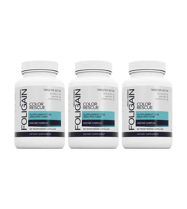Foligain anti-grijs supplement (3-pack) Foligain anti-grijs supplement (3-pack) - Hairgivers