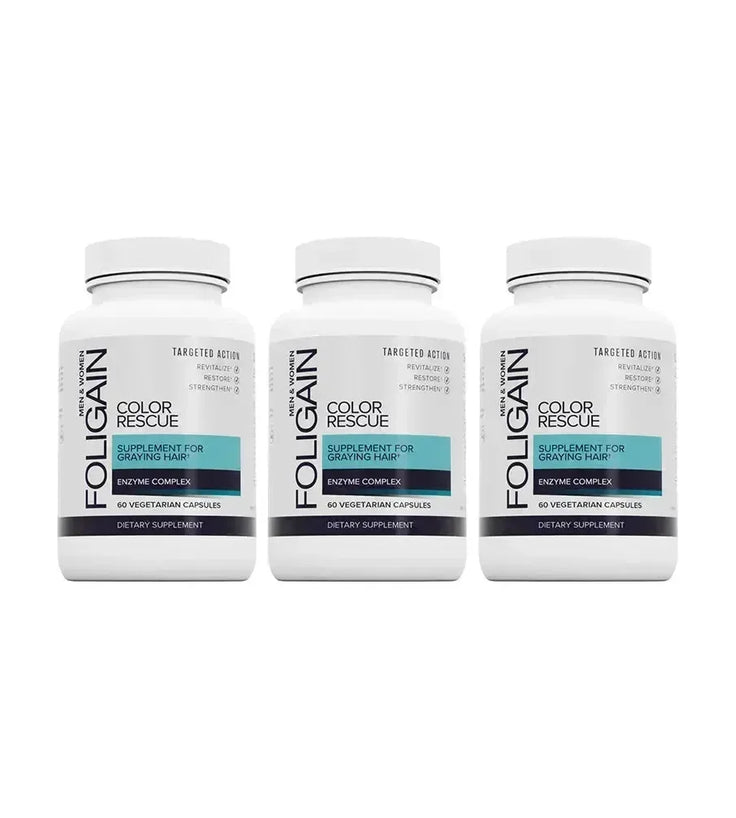 Foligain anti-grijs supplement (3-pack) - Hairgivers