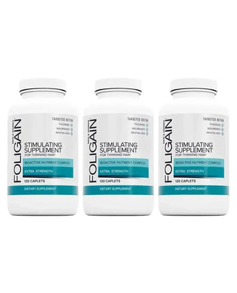 Foligain haargroei capsules 3-pack (3x120 capsules) - Hairgivers