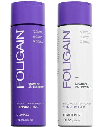 Foligain haaruitval shampoo + conditioner vrouw (236 ml) - Hairgivers