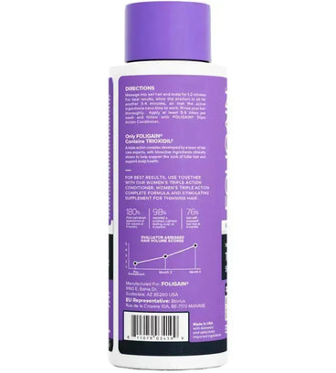 Foligain haaruitval shampoo vrouw (473 ml) - Hairgivers
