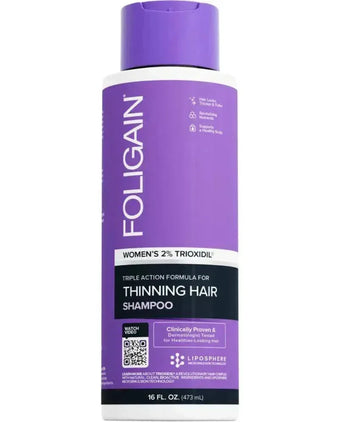 Foligain haaruitval shampoo vrouw (473 ml) - Hairgivers