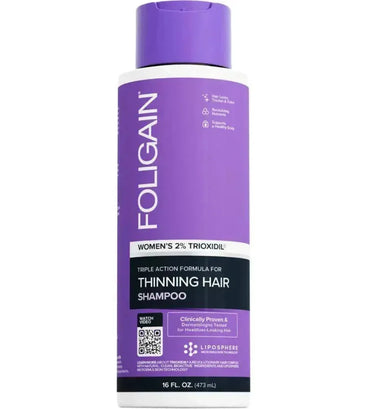 Foligain haaruitval shampoo vrouw (473 ml) - Hairgivers