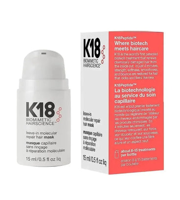 K18 repair leave-in masker (15 ml) - Hairgivers