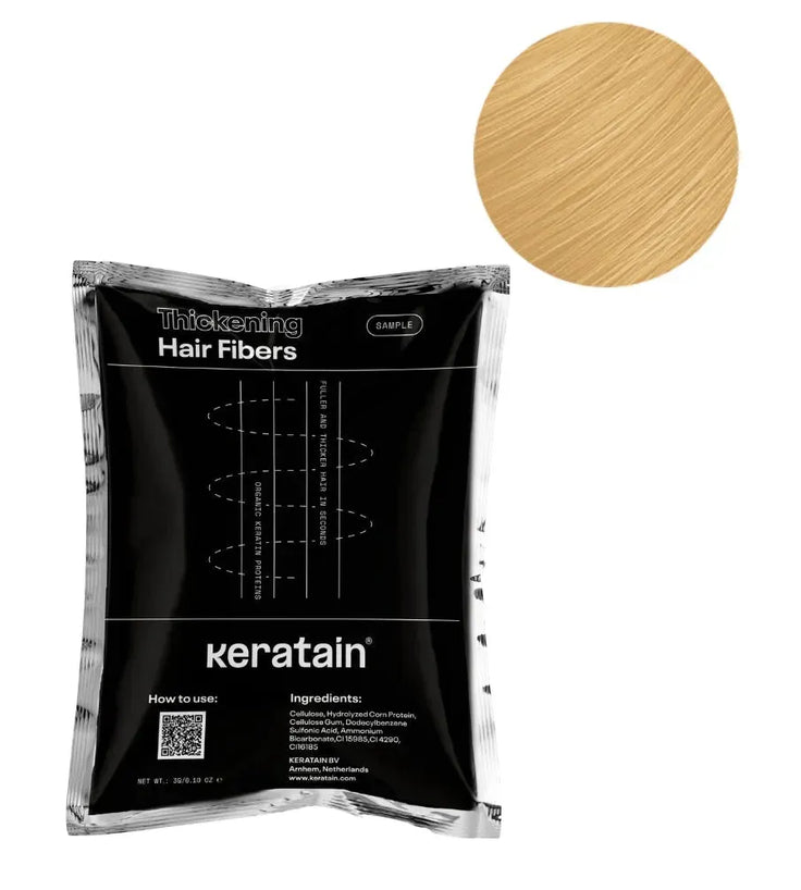 Keratain haarvezel sample (3 ml) - blond - Hairgivers