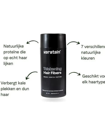 Keratain haarvezels (25 gr) - Hairgivers
